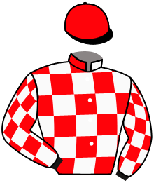 casaque portée par Guillemin Mme C. jockey du cheval de course AL AAMRIYA, information pmu ZETURF
