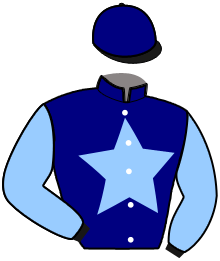 casaque portée par Abrivard A. jockey du cheval de course LOOPING THONIC, information pmu ZETURF
