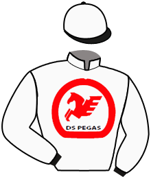 casaque portée par Grandin Mar. jockey du cheval de course PORTAL, information pmu ZETURF