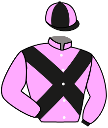 casaque portée par Fleury Mme Man. jockey du cheval de course DSCHINGIS TIGER, information pmu ZETURF