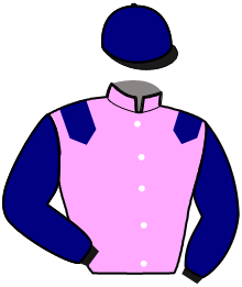 casaque portée par Frecelle Cl. jockey du cheval de course KILT, information pmu ZETURF