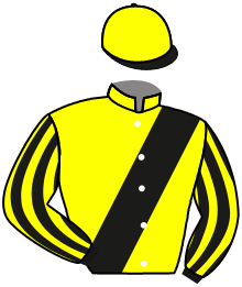 casaque portée par Meury G. jockey du cheval de course BLUE OCEAN DREAM, information pmu ZETURF