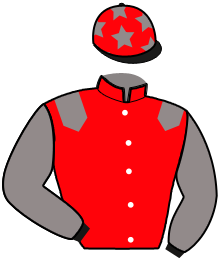 casaque portée par Congard R. jockey du cheval de course NAPOLEON AS, information pmu ZETURF