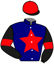 casaque portée par Rochard B. jockey du cheval de course LABEL DE TILLARD, information pmu ZETURF