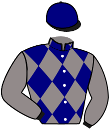 casaque portée par Haghighat Mme R. jockey du cheval de course GIFTOVER, information pmu ZETURF