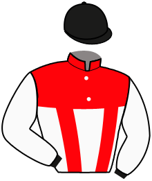 casaque portée par Martin G. jockey du cheval de course UN MEC PAASLOO, information pmu ZETURF