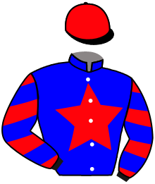 casaque portée par Beaurain T. jockey du cheval de course KING S BOUM, information pmu ZETURF