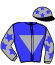 casaque portée par Bourez B. jockey du cheval de course MY WAY, information pmu ZETURF
