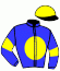casaque portée par Nicco Mlle A. jockey du cheval de course OSMOY, information pmu ZETURF