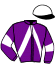 casaque portée par Raffin E. jockey du cheval de course JOSCAN KERDREUX, information pmu ZETURF