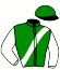 casaque portée par Crastus A. jockey du cheval de course SADANORI (DE), information pmu ZETURF