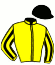 casaque portée par Monnier A. jockey du cheval de course KARRY BRADSHAW, information pmu ZETURF