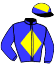 casaque portée par Monnier A. jockey du cheval de course HESPEROS (FR), information pmu ZETURF