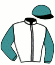 casaque portée par Non Partant jockey du cheval de course STRATEGIE BLEU, information pmu ZETURF