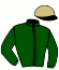 casaque portée par Crublet E. jockey du cheval de course ALYA, information pmu ZETURF