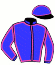casaque portée par Chauvin J. jockey du cheval de course KING SALTOR, information pmu ZETURF