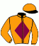casaque portée par Ruis S. jockey du cheval de course DEMELZA, information pmu ZETURF