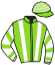 casaque portée par Ouvrie F. jockey du cheval de course KALAMITY HENJO, information pmu ZETURF casaque portée par Ouvrie F. jockey du cheval de course KALAMITY HENJO, information pmu ZETURF