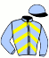 casaque portée par Verriere L. jockey du cheval de course JE REVE DE TOI, information pmu ZETURF casaque portée par Verriere L. jockey du cheval de course JE REVE DE TOI, information pmu ZETURF