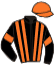 casaque portée par Piccone T. jockey du cheval de course AXELROD, information pmu ZETURF casaque portée par Piccone T. jockey du cheval de course AXELROD, information pmu ZETURF