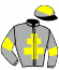 casaque portée par Cheyer Mme Per. jockey du cheval de course TICKLISH, information pmu ZETURF casaque portée par Cheyer Mme Per. jockey du cheval de course TICKLISH, information pmu ZETURF
