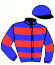 casaque portée par Mendizabal I. jockey du cheval de course CURARO LIGHT, information pmu ZETURF casaque portée par Mendizabal I. jockey du cheval de course CURARO LIGHT, information pmu ZETURF