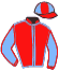 casaque portée par Besnier H. jockey du cheval de course KISS QUEEN, information pmu ZETURF casaque portée par Besnier H. jockey du cheval de course KISS QUEEN, information pmu ZETURF