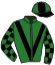 casaque portée par Chuette Mlle S. jockey du cheval de course LADYBUG, information pmu ZETURF casaque portée par Chuette Mlle S. jockey du cheval de course LADYBUG, information pmu ZETURF