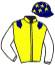 casaque portée par Valle Skar Mlle F. jockey du cheval de course FETE JOYEUSE, information pmu ZETURF casaque portée par Valle Skar Mlle F. jockey du cheval de course FETE JOYEUSE, information pmu ZETURF