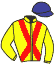 casaque portée par Vilchien A. jockey du cheval de course STAR OF LIGHT, information pmu ZETURF casaque portée par Vilchien A. jockey du cheval de course STAR OF LIGHT, information pmu ZETURF