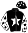 casaque portée par Ouvrie F. jockey du cheval de course JOURNEY, information pmu ZETURF