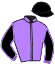 casaque portée par Madamet A. jockey du cheval de course KESSERA RECONCE, information pmu ZETURF