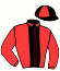 casaque portée par Szirmay E. jockey du cheval de course KALINKA DU GRENAT, information pmu ZETURF