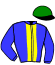casaque portée par Trinquart A. jockey du cheval de course ISHANA DE JOIE, information pmu ZETURF casaque portée par Trinquart A. jockey du cheval de course ISHANA DE JOIE, information pmu ZETURF