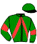 casaque portée par Cavanie Mme P. jockey du cheval de course HURRICANE STEED, information pmu ZETURF casaque portée par Cavanie Mme P. jockey du cheval de course HURRICANE STEED, information pmu ZETURF
