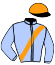 casaque portée par Terry C. jockey du cheval de course IVANHOE PAULOIS, information pmu ZETURF