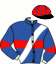casaque portée par Houel Pie. jockey du cheval de course FLOCON DIGEO, information pmu ZETURF