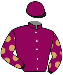 casaque portée par Marquand T. jockey du cheval de course TILTED KILT, information pmu ZETURF casaque portée par Marquand T. jockey du cheval de course TILTED KILT, information pmu ZETURF