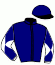 casaque portée par Lauron M. jockey du cheval de course PAPAGUANA, information pmu ZETURF