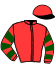 casaque portée par Cabre J. jockey du cheval de course BETWEEN, information pmu ZETURF