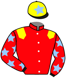 casaque portée par Smit W. jockey du cheval de course FICUS, information pmu ZETURF