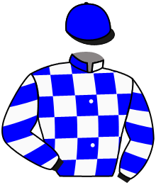 casaque portée par Pouchin A. jockey du cheval de course MISS CALVADOS, information pmu ZETURF casaque portée par Pouchin A. jockey du cheval de course MISS CALVADOS, information pmu ZETURF