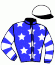 casaque portée par Boisseau L. jockey du cheval de course BANCO FORLONGE, information pmu ZETURF