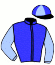 casaque portée par Raffin O. jockey du cheval de course JASMINE LEO, information pmu ZETURF
